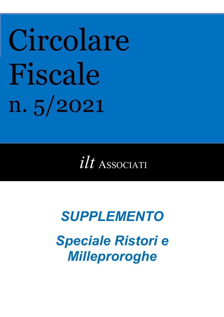 thumbnail of Circolare mensile – Gennaio 2021 – Speciale Decreto milleproroghe e Ristori